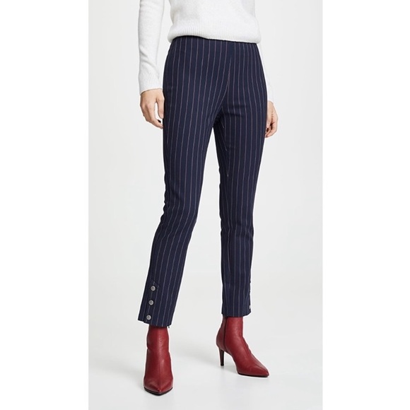 rag & bone Pants - rag & bone Navy Pinstripe Pants